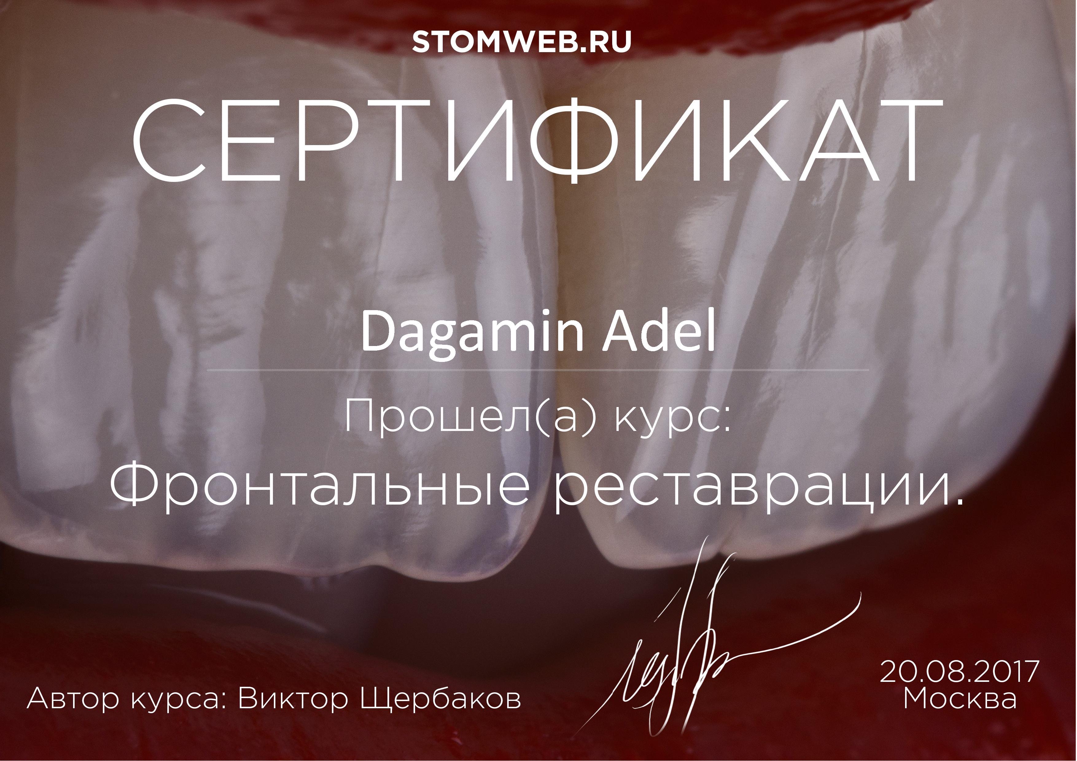 Сертификат 8
